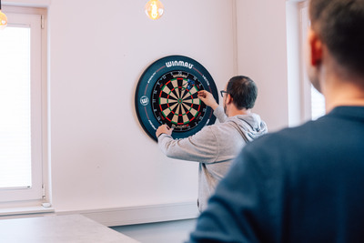 Team beim Dart